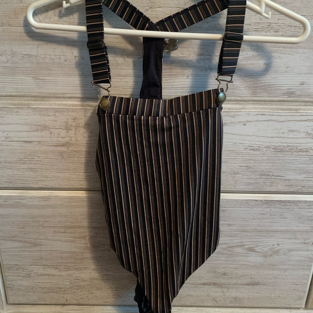 RVCA Overall One Piece Swimsuit
